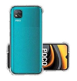 OO LALA JI  Poco C3  Bumper Transparent Cover - Transparent