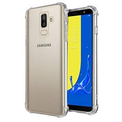 For Samsung Galaxy J8 Back Cover Transparent New