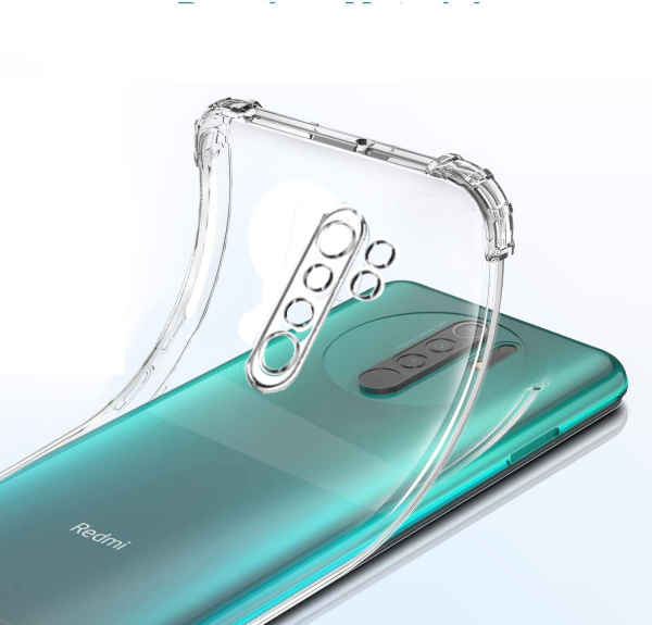 OO LALA Ji Back Cover for Redmi 9 Prime/Poco M2 (TPU Silicone_Transparent) - Image 6