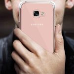OO LALA JI For Samsung Galaxy j7 prime- Soft silicone shockproof Bumper Back Cover in transparent[air cushion technology-for Samsung Galaxy j7 prime-Transparent - Image 6