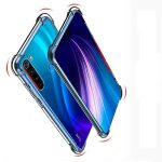 OO LALA JI Plastic Bumper Back Cover Case for redmi Note 8  - Transparent