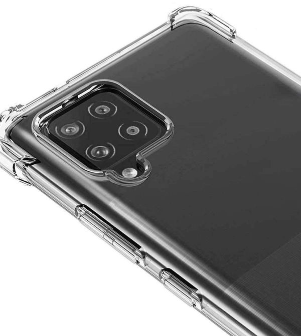 OO LALA JI Back Cover for Samsung Galaxy A12 / Samsung Galaxy M12 Case Cover [Protective + Anti Shockproof CASE] - Transparent - Image 6