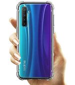 OO LALA JI For Realme XT - Soft Silicone Shockproof Bumper Case Back Cover in Transparent[Air Cushion Technology]-for realme XT-Transparent - Image 7