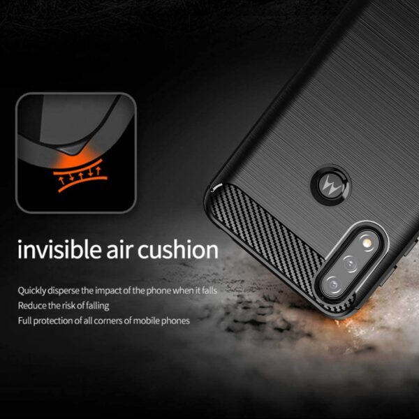 BA For Motorola E7 Power Black Armour Case - Image 3