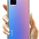 OO LALA JI For Vivo V20 | Shockproof Flexible Protective TPU Bumper Back Case Cover - Transparent
