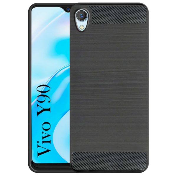 For Vivo Y90 Vivo Y91i Vivo Y1s Black Armour case - Image 5