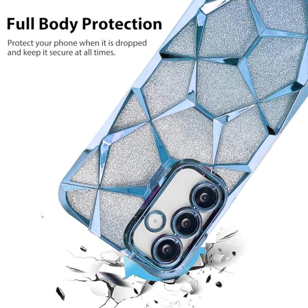 For Samsung Galaxy A55 5G Back Cover Diamond Cut Case New - Image 5