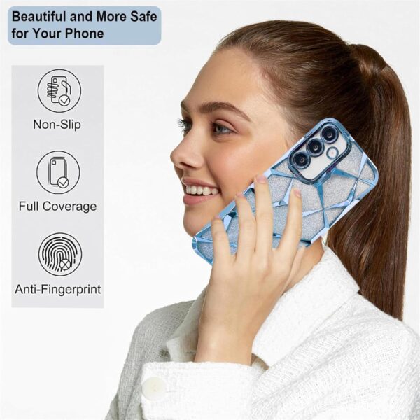 For Samsung Galaxy A55 5G Back Cover Diamond Cut Case New - Image 6