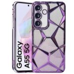 For Samsung Galaxy A55 5G Back Cover Diamond Cut Case New