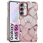 For Samsung Galaxy A55 5G Back Cover Diamond Cut Case New - Image 12