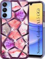 For Samsung Galaxy A15 5G Core Back Cover Diamond Cut Case New - Image 2