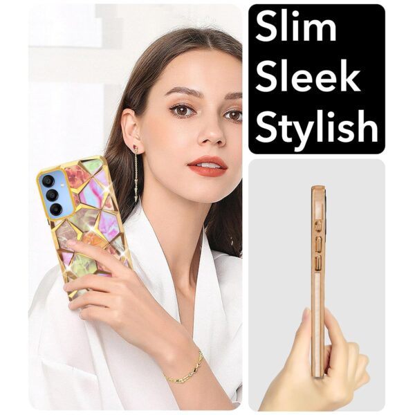 For Samsung Galaxy A15 5G Core Back Cover Diamond Cut Case New - Image 6