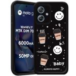 For Motorola Moto G64 Back Cover Girlish Coffee Case New