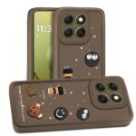 For Motorola Moto G86 5G Back Cover Girlish Coffee Case New