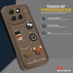 For Motorola Moto G86 5G Back Cover Girlish Coffee Case New - Image 6