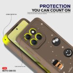 For Motorola Moto G86 5G Back Cover Girlish Coffee Case New - Image 5