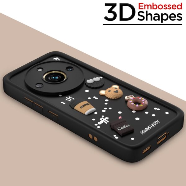 For Realme 11 Pro Back Cover Girlish Coffee Case New - Image 3