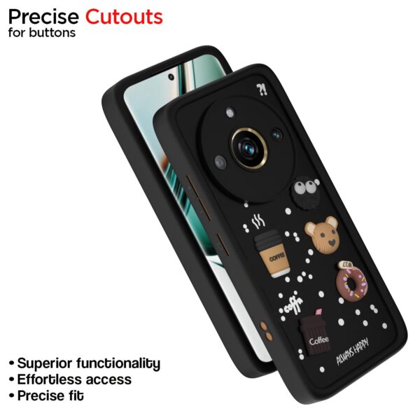 For Realme 11 Pro Back Cover Girlish Coffee Case New - Image 6