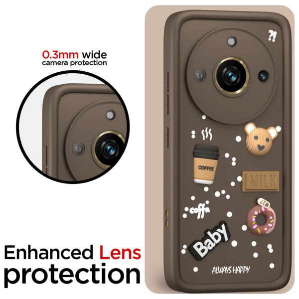 For Realme 11 Pro Back Cover Girlish Coffee Case New - Image 10