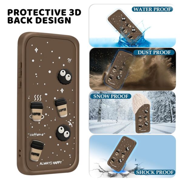 For Realme 11X 5G Back Cover Girlish Coffee Case New - Image 3