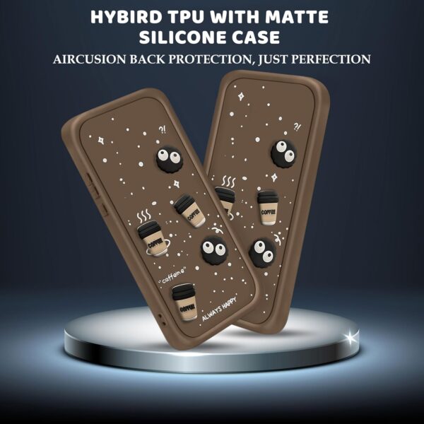 For Realme 11X 5G Back Cover Girlish Coffee Case New - Image 5