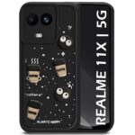 For Realme 11X 5G Back Cover Girlish Coffee Case New - Image 6