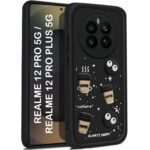 For Realme 12 PRO 5G Back Cover Girlish Coffee Case New