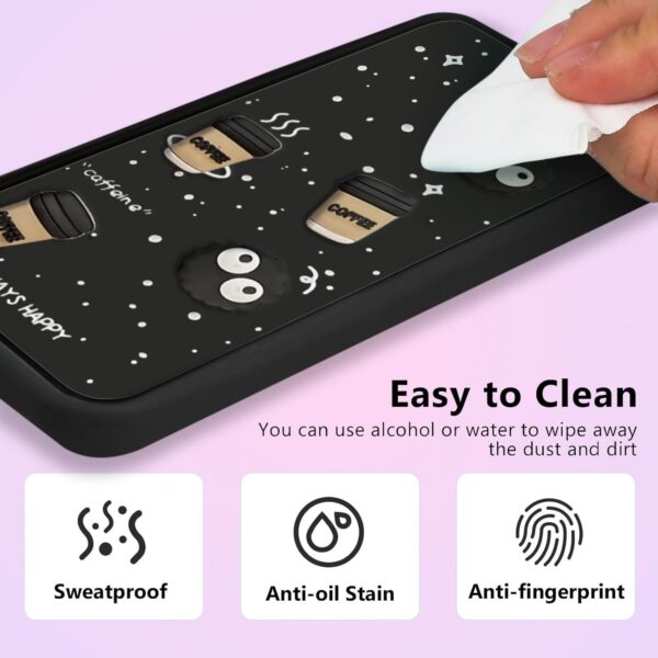 For Realme 12 PRO 5G Back Cover Girlish Coffee Case New - Image 8