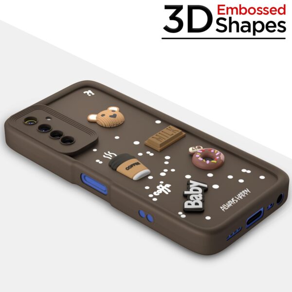 For Realme 6 Back Cover Girlish Coffee Case New - Image 3