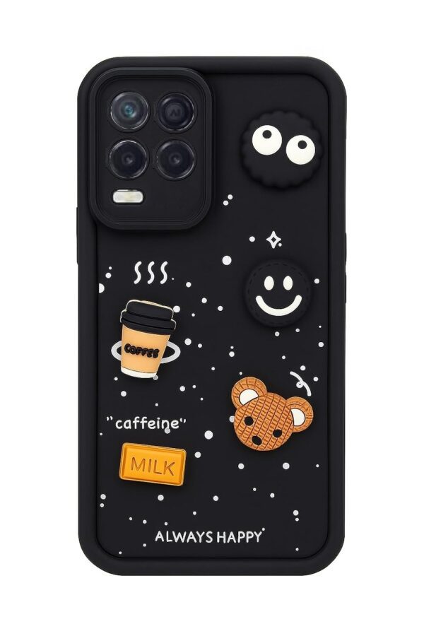 For Realme 8 5G Back Cover Girlish Coffee Case New - Image 6