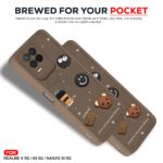 For Realme 8 5G Back Cover Girlish Coffee Case New - Image 4