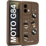 For Motorola Moto G84 5G Back Cover Girlish Coffee Case New - Image 2