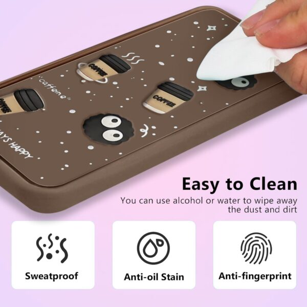 For Motorola Moto G84 5G Back Cover Girlish Coffee Case New - Image 5