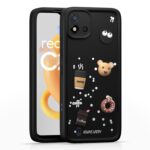 For Realme C20 Back Cover Girlish Coffee Case New - Image 2