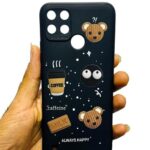 For Realme C21Y Back Cover Girlish Coffee Case New