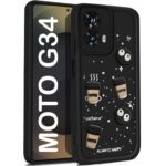 For Motorola Moto G34 5G Back Cover Girlish Coffee Case New