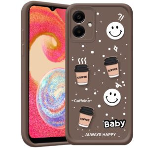Samsung Galaxy A04E 5G Back Cover Girlish Coffee