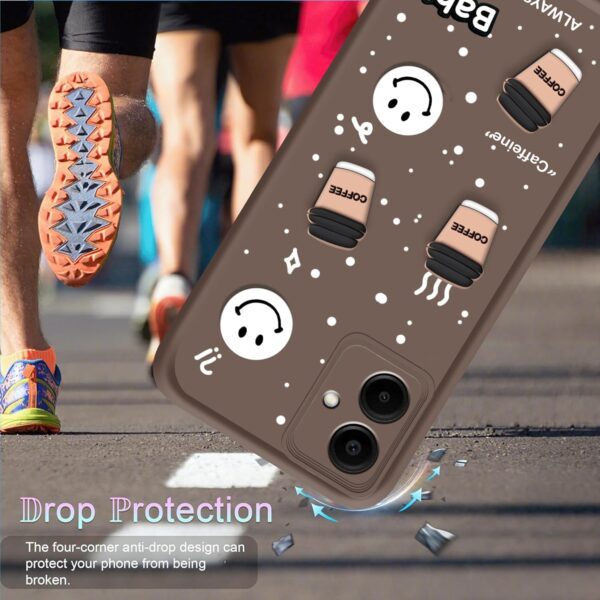 For Samsung Galaxy A04E 5G Back Cover Girlish Coffee Case New - Image 4