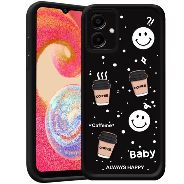 For Samsung Galaxy A04E 5G Back Cover Girlish Coffee Case New - Image 5