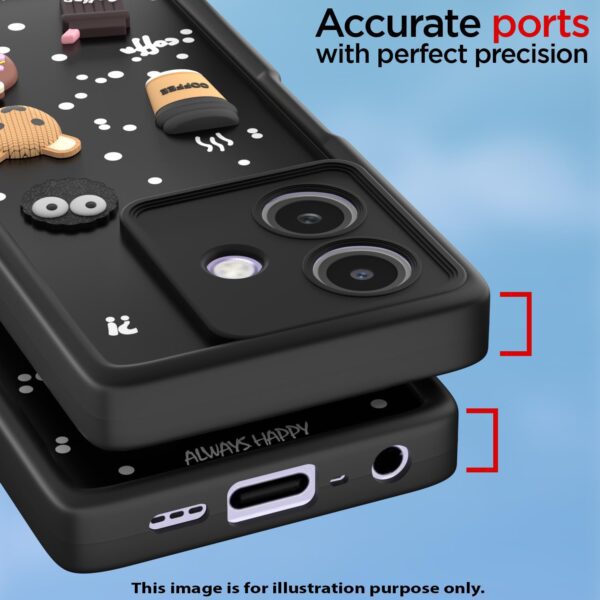 For Samsung Galaxy A17 5G Back Cover Girlish Coffee Case New - Image 3