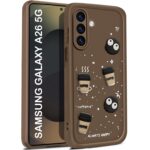 For Samsung Galaxy A26 5G Back Cover Girlish Coffee Case New
