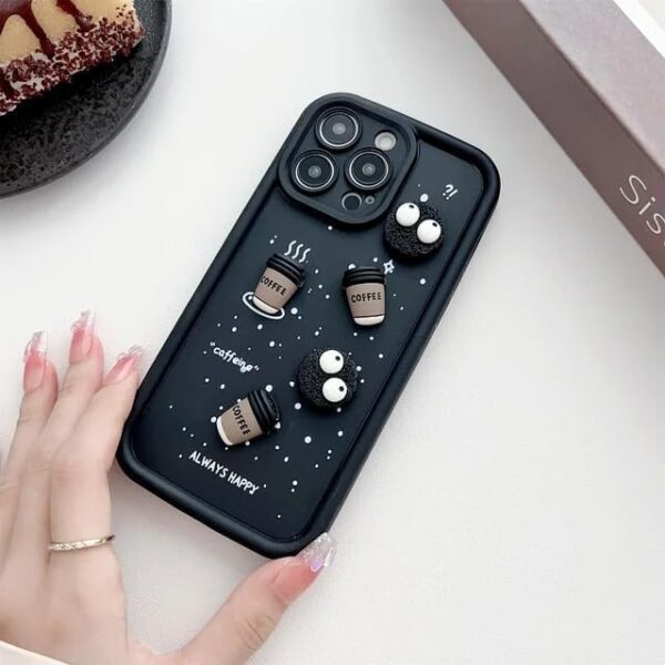 For Samsung A32 4G Back Cover Girlish Coffee Case New - Image 5