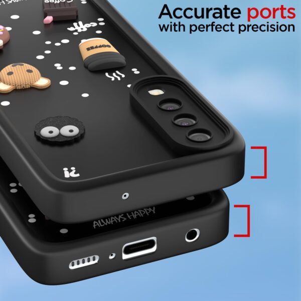 For Samsung Galaxy A50 Back Cover Girlish Coffee Case New - Image 5