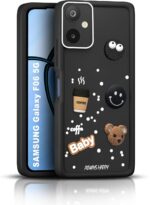 For Samsung F06 5G Back Cover Girlish Coffee Case New