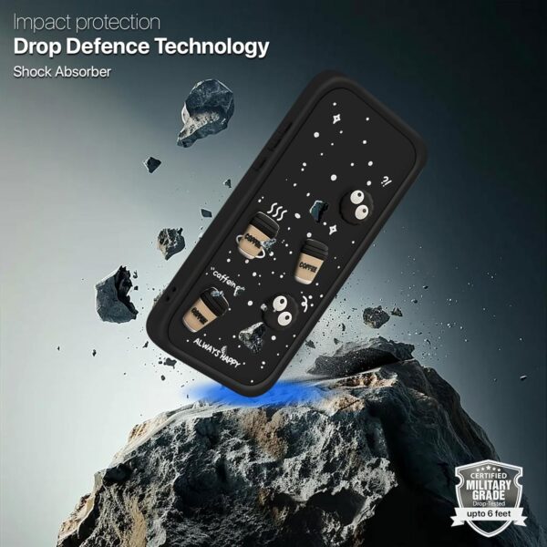 For Samsung Galaxy F15 5G Back Cover Girlish Coffee Case New - Image 7