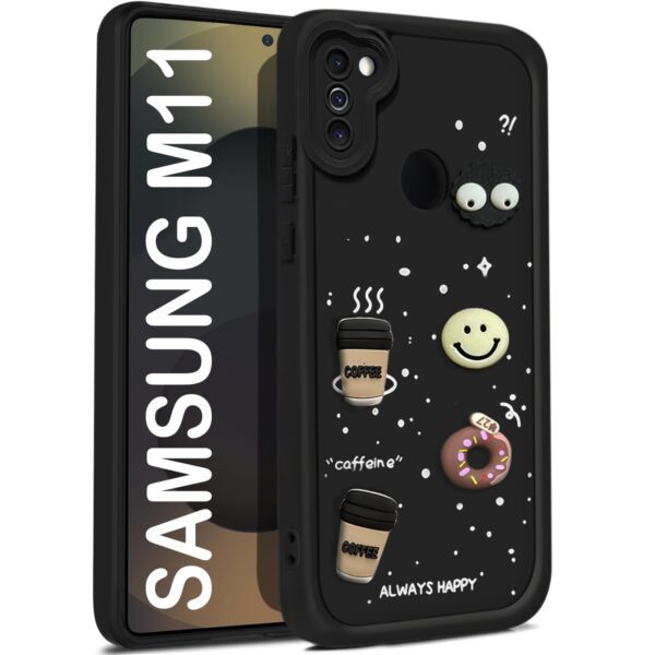 For Samsung M11 Back Cover Girlish Coffee Case New - Image 5