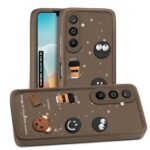 For Samsung M16 5G Back Cover Girlish Coffee Case New
