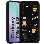 For Samsung Galaxy M56 5G Back Cover Girlish Coffee Case New - Image 3