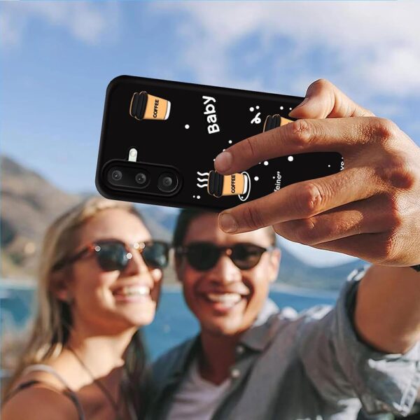 For Samsung Galaxy M56 5G Back Cover Girlish Coffee Case New - Image 6