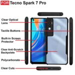 OO LALA JI For Tecno Spark  7 Back Cover  Eagle New